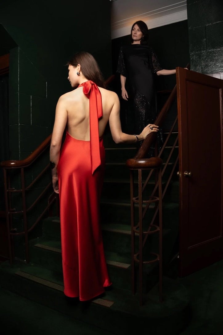 One Fell Swoop Kristina Dress - Tori Satin photo 3