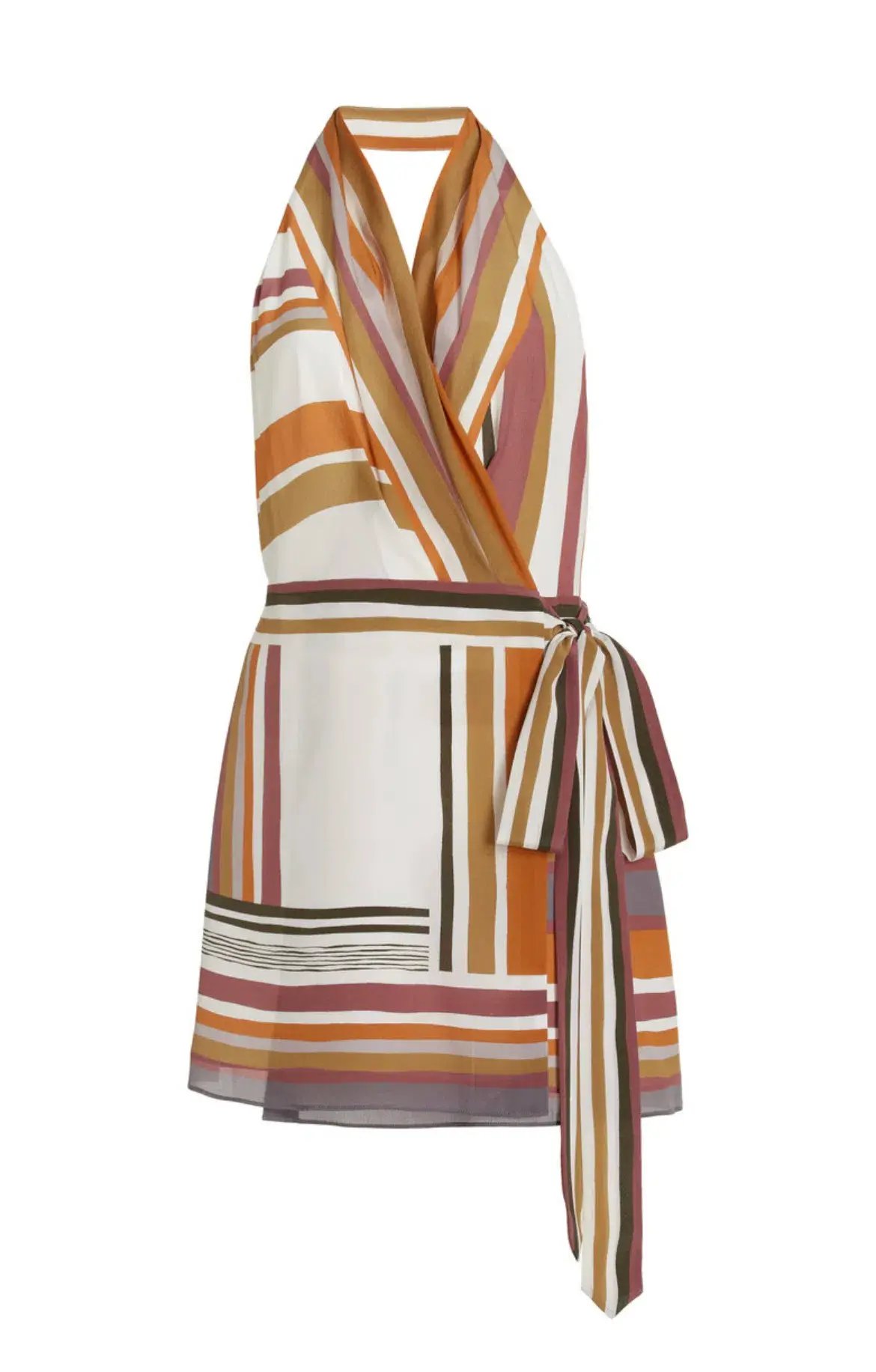 Sir the Label Caprera Wrap Halter Mini Dress Multi Size 2/ AU 10 photo 3