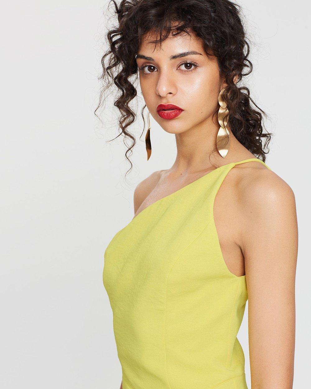 Manning Cartell - Radar Love Dress in Nuclear Yellow sz 8 photo 4