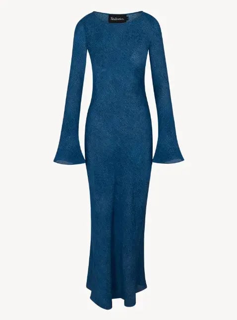 Realisation Par Gia Maxi Dress in Denim Size 10 photo 2