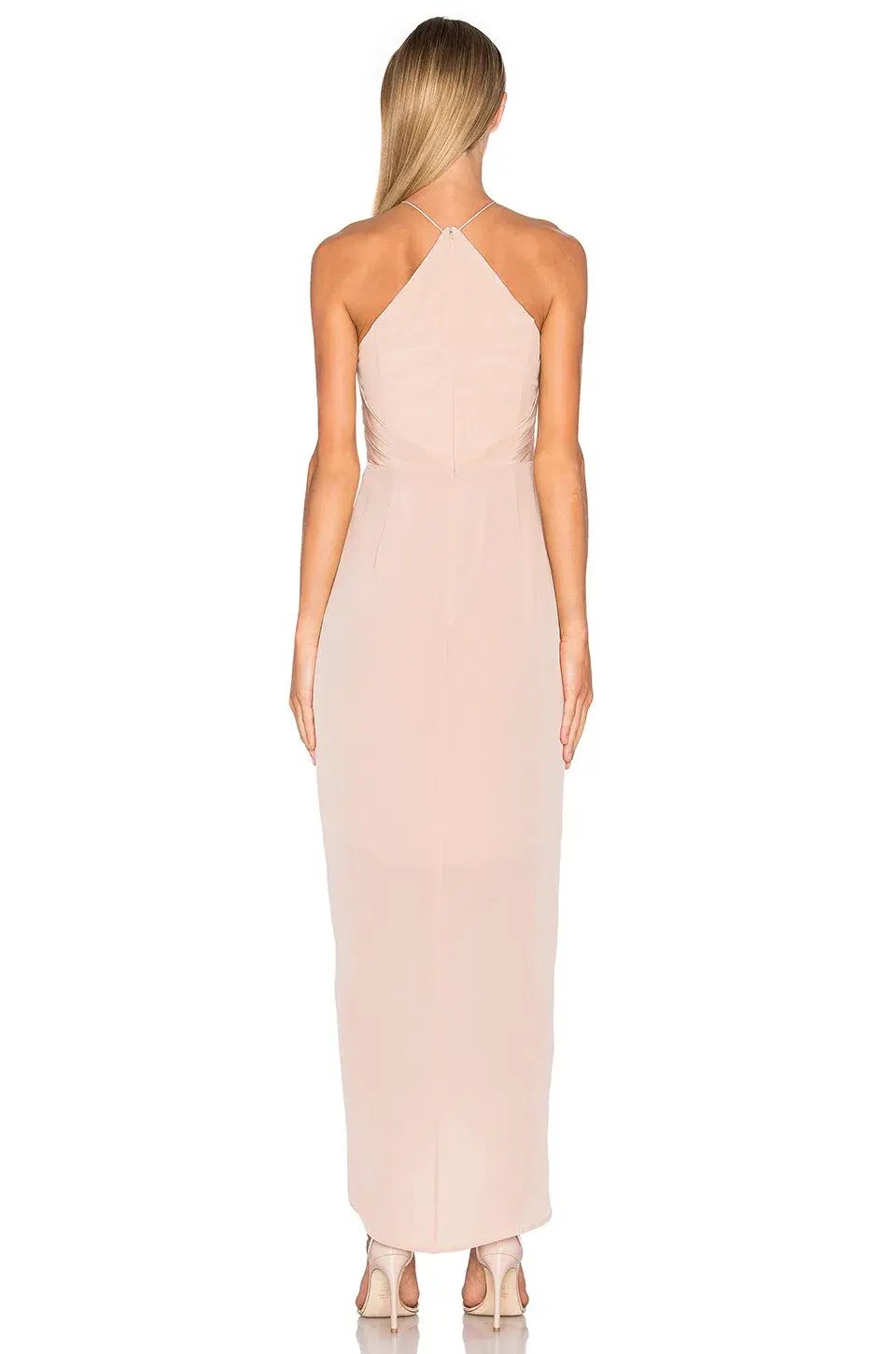 Zimmermann Silk Tuck Long Dress Pink Size 2 / AU 12 photo 3