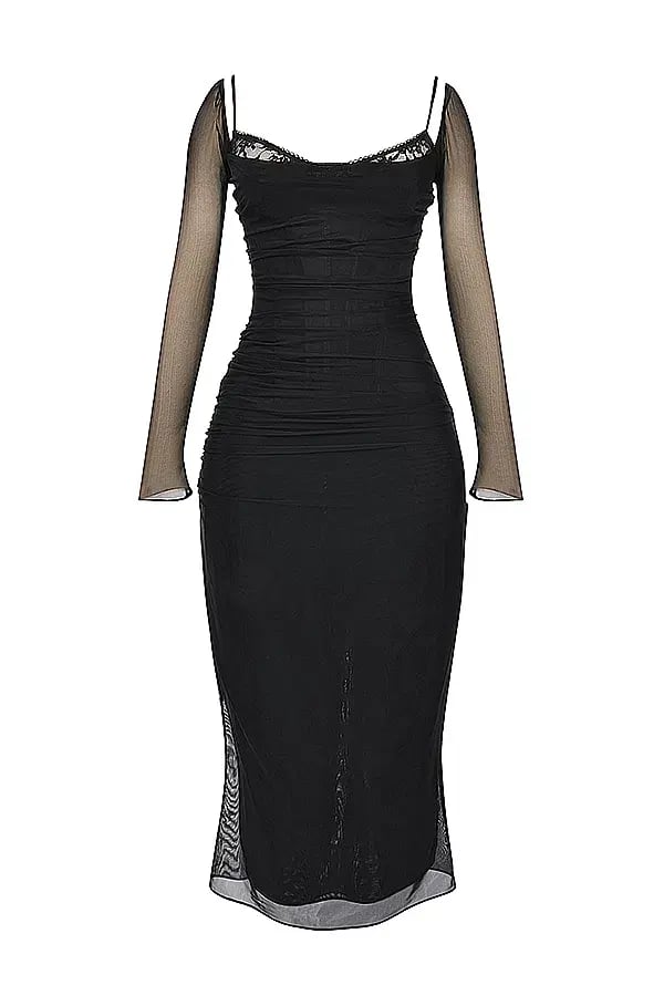 House of CB Katarina Maxi Dress Black Size XS / AU 6 photo 3