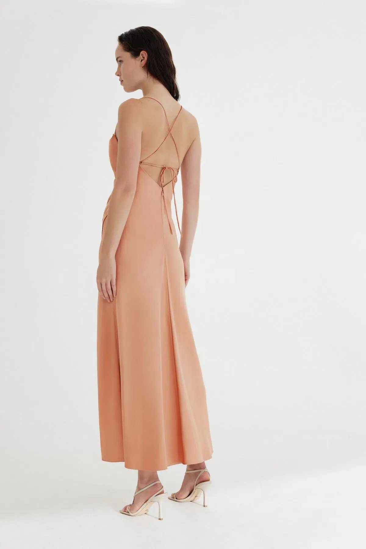 Significant Other Amelie Dress Caramel Size 6 photo 3