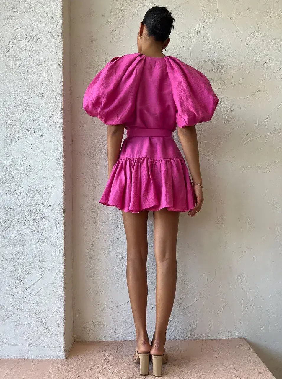 Acler Wheatland Dress in Flamingo Pink Size 8 photo 2