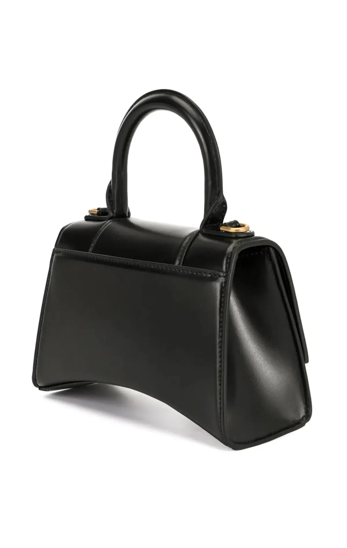 Balenciaga Hourglass Top Handle Bag Black Size XS photo 4