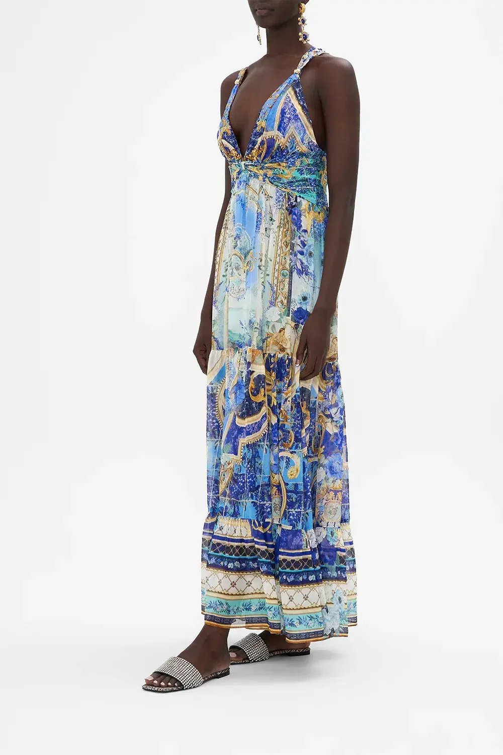 Camilla Views of Vesuvius T Back Gathered Panel Dress Size M / AU 12 photo 5