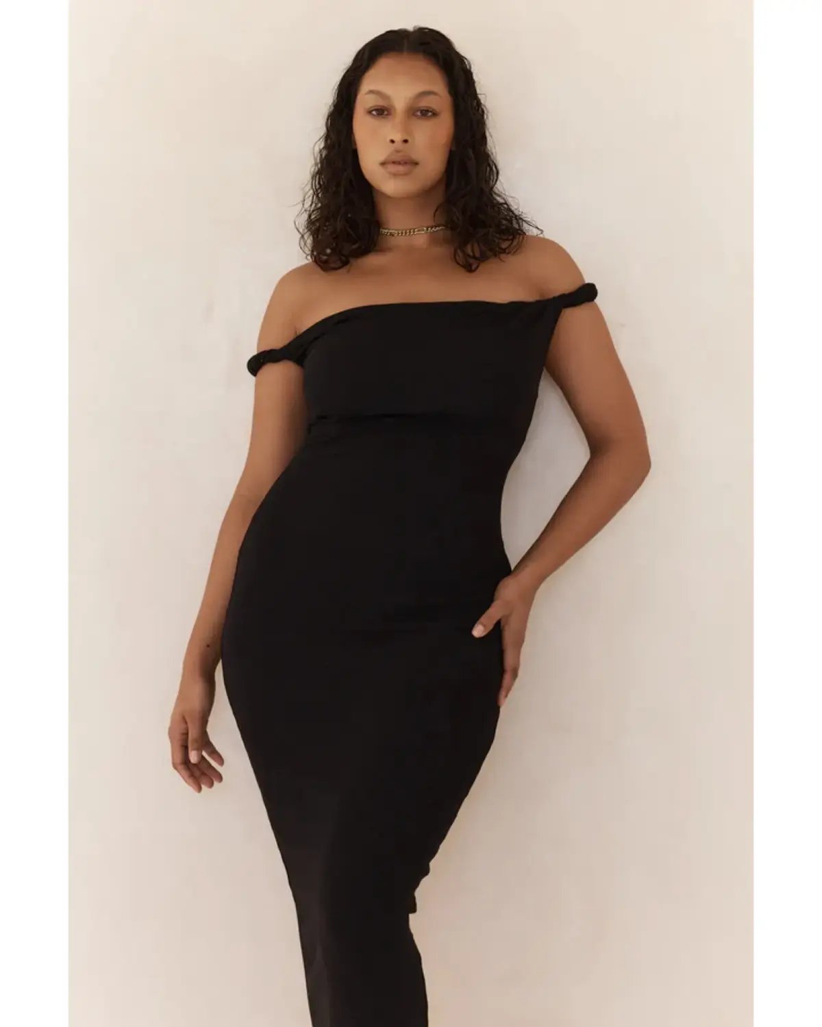Johansen Long Poppy Dress Black Size AU 8 photo 4