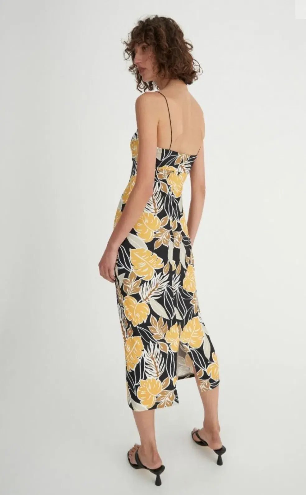 Hansen and Gretel Paloma Midi Dress Print Size M/AU 10 photo 2
