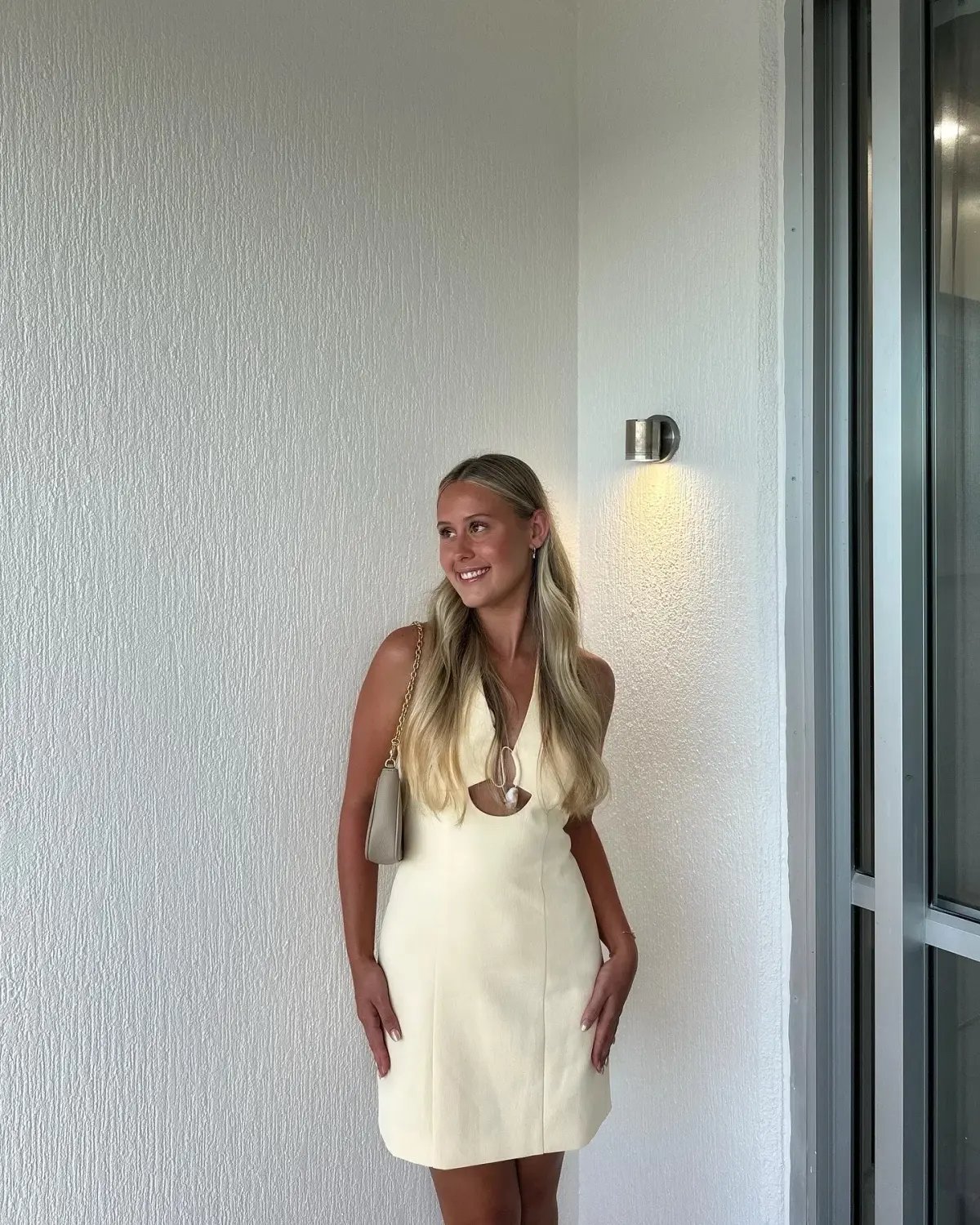 Kookai Oyster Trim Mini Dress AU 6 photo 4