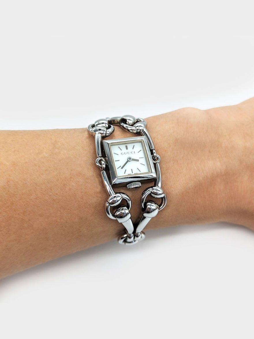 Gucci Signoria Silver Watch photo 3