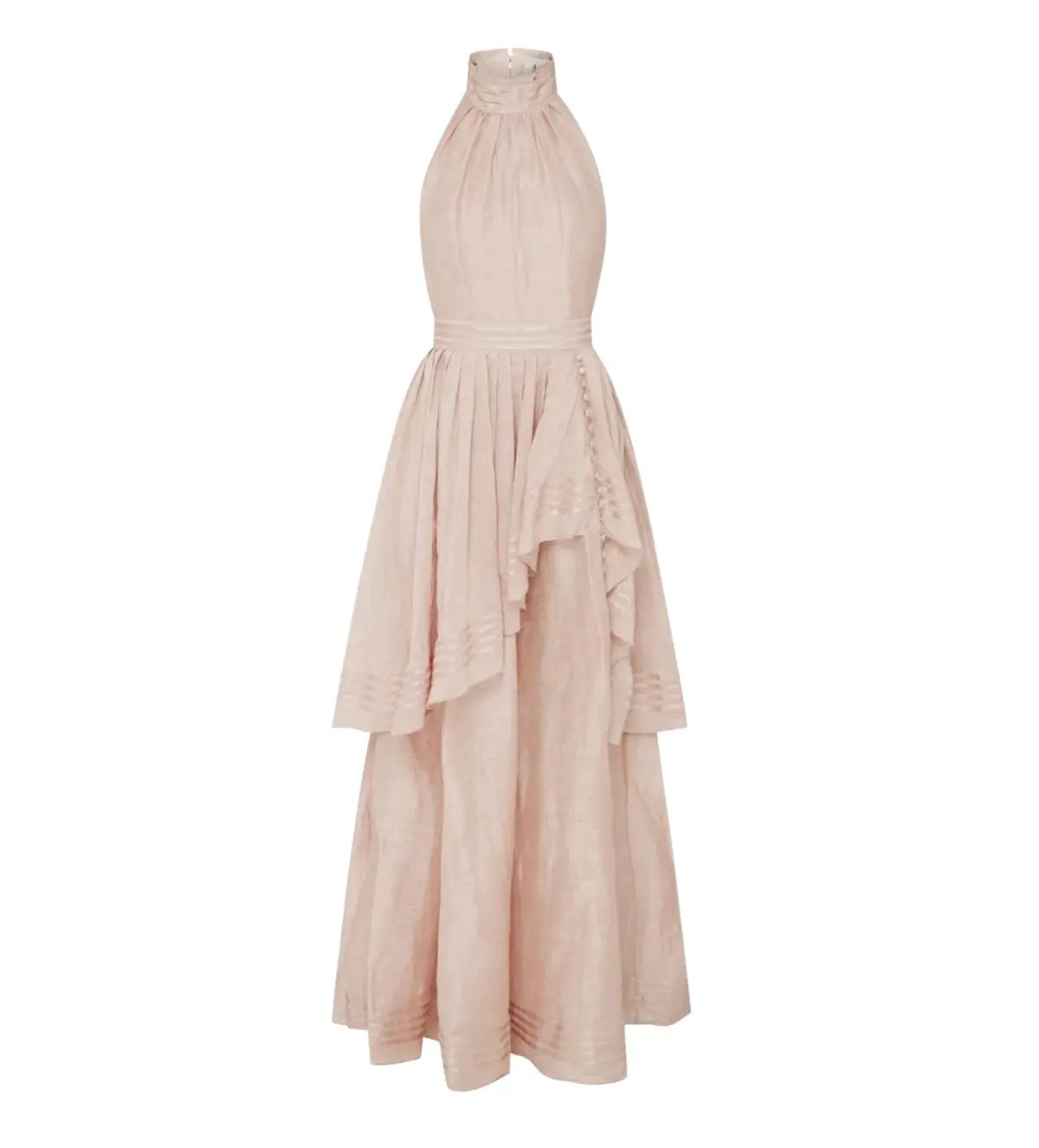 Aje Sienna Dress in Blush Size 10 photo 4