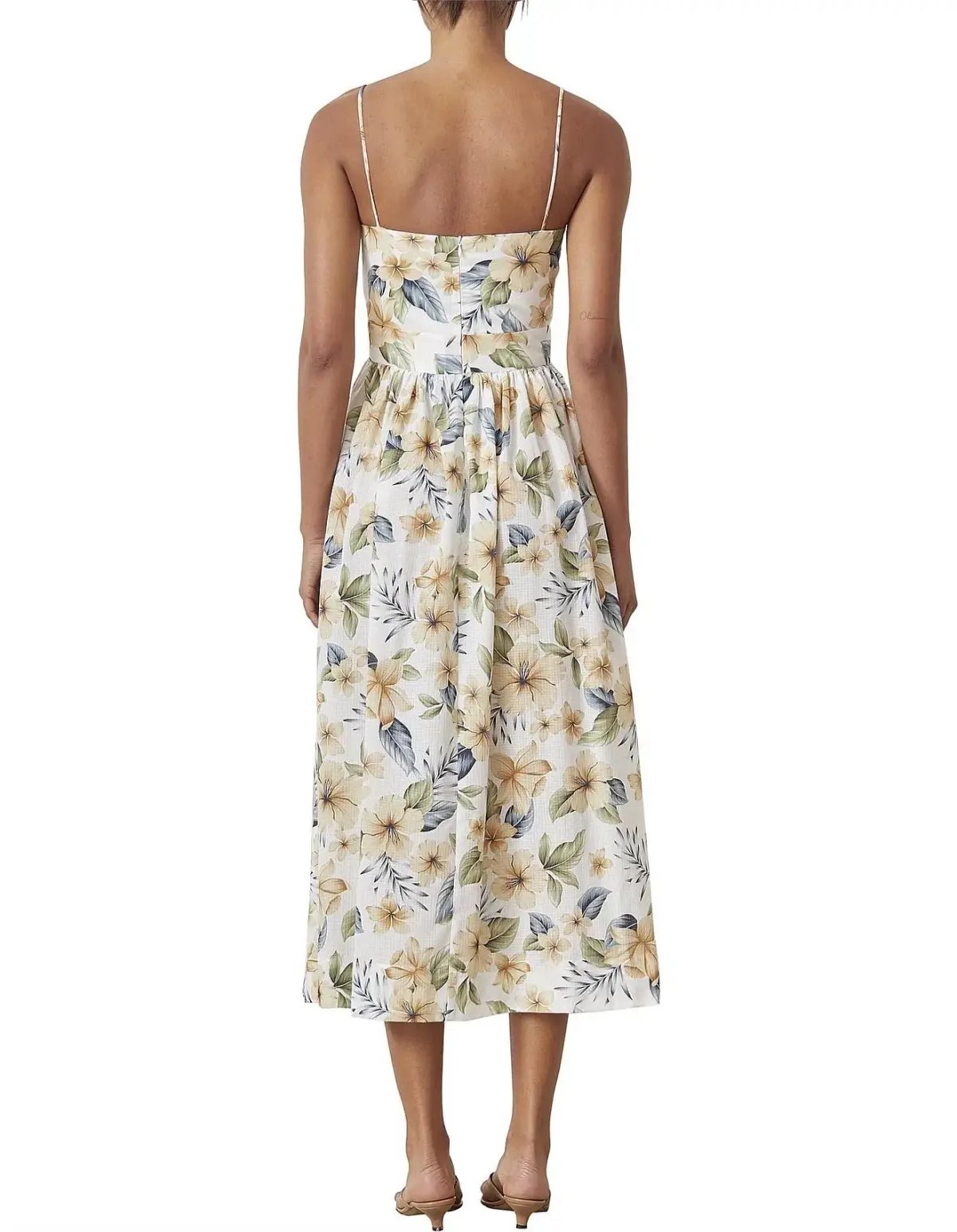 Bec & Bridge Fleurette Midi Dress Floral Size 12 photo 4