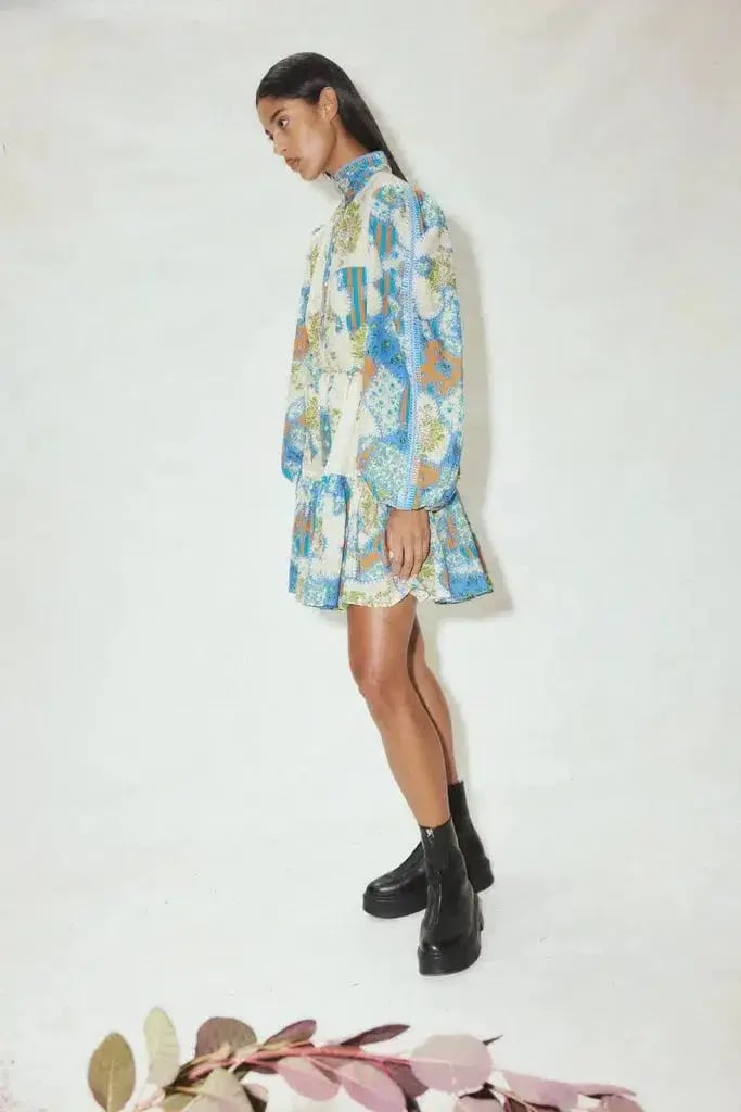 ALEMAIS Skye Patchwork Mini Dress photo 2