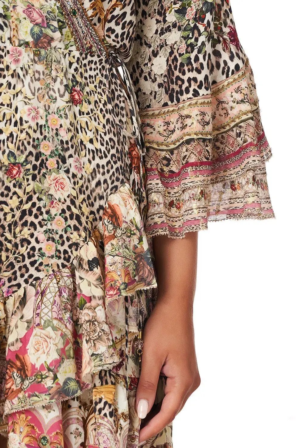 Camilla Anarchy at Annabels Short Wrap Dress Print Size 14 photo 4