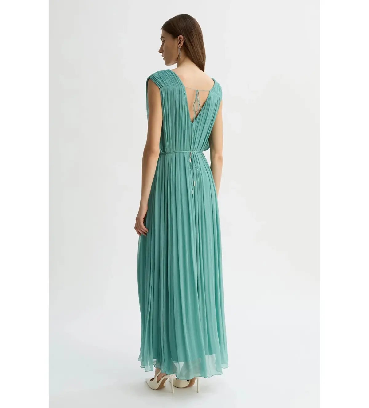Willow Etienne Maxi Dress Sage Size AU 12 photo 3