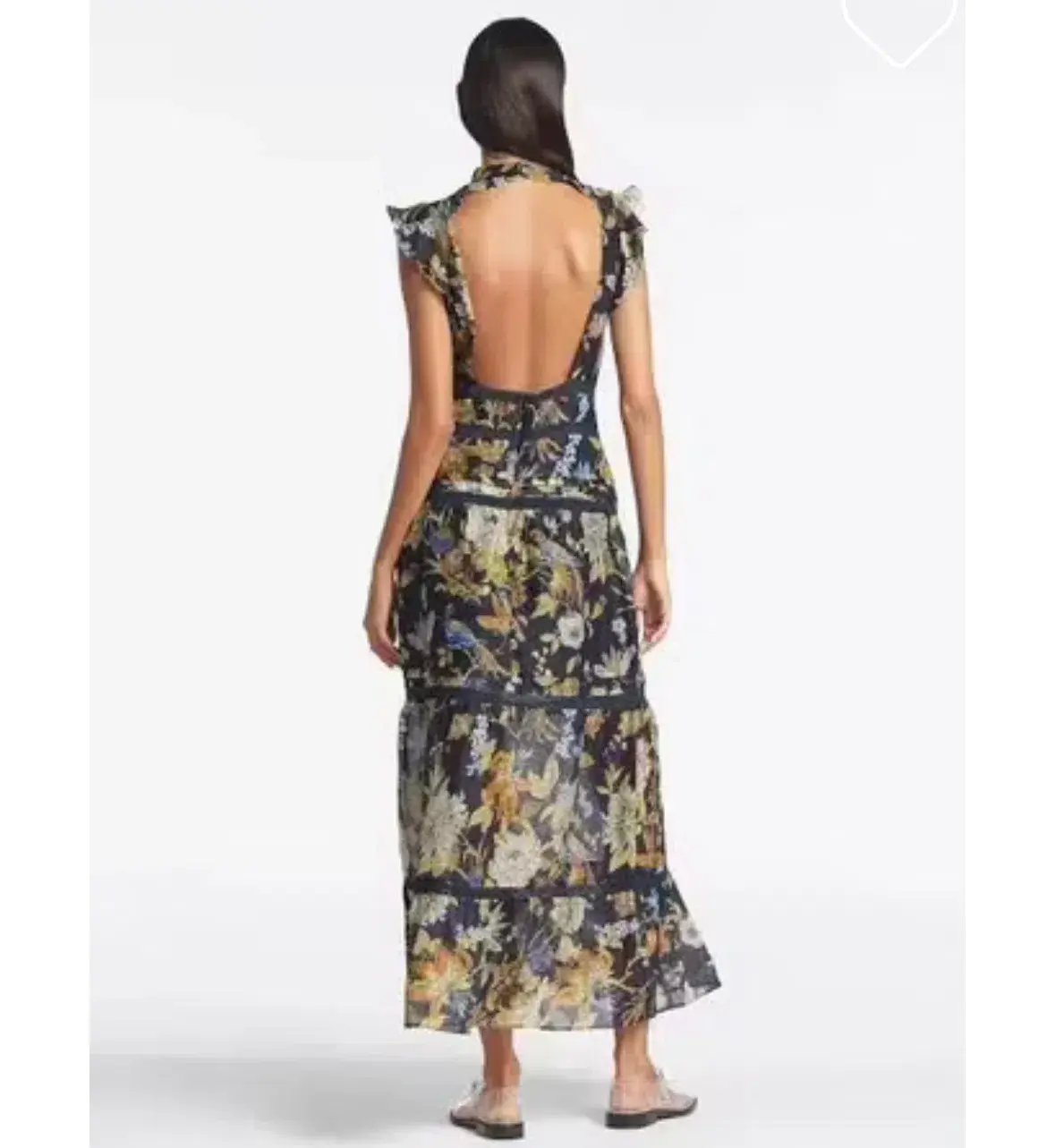 Sir the Label Lilian Tiered Gown Floral Size 2/AU 10 photo 3