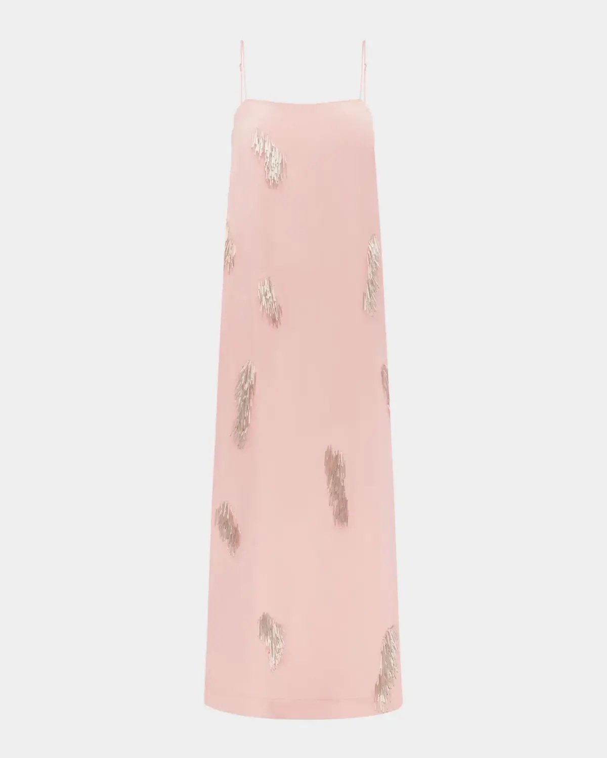 ALEMAIS Cindy Embellished Slip Dress Pink 8 photo 15