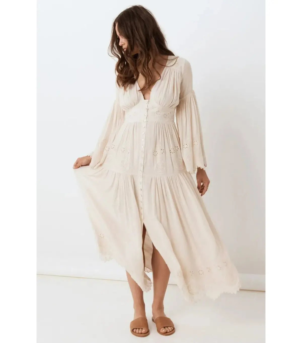 Spell Imogen Gown Cream Size XXL photo 2