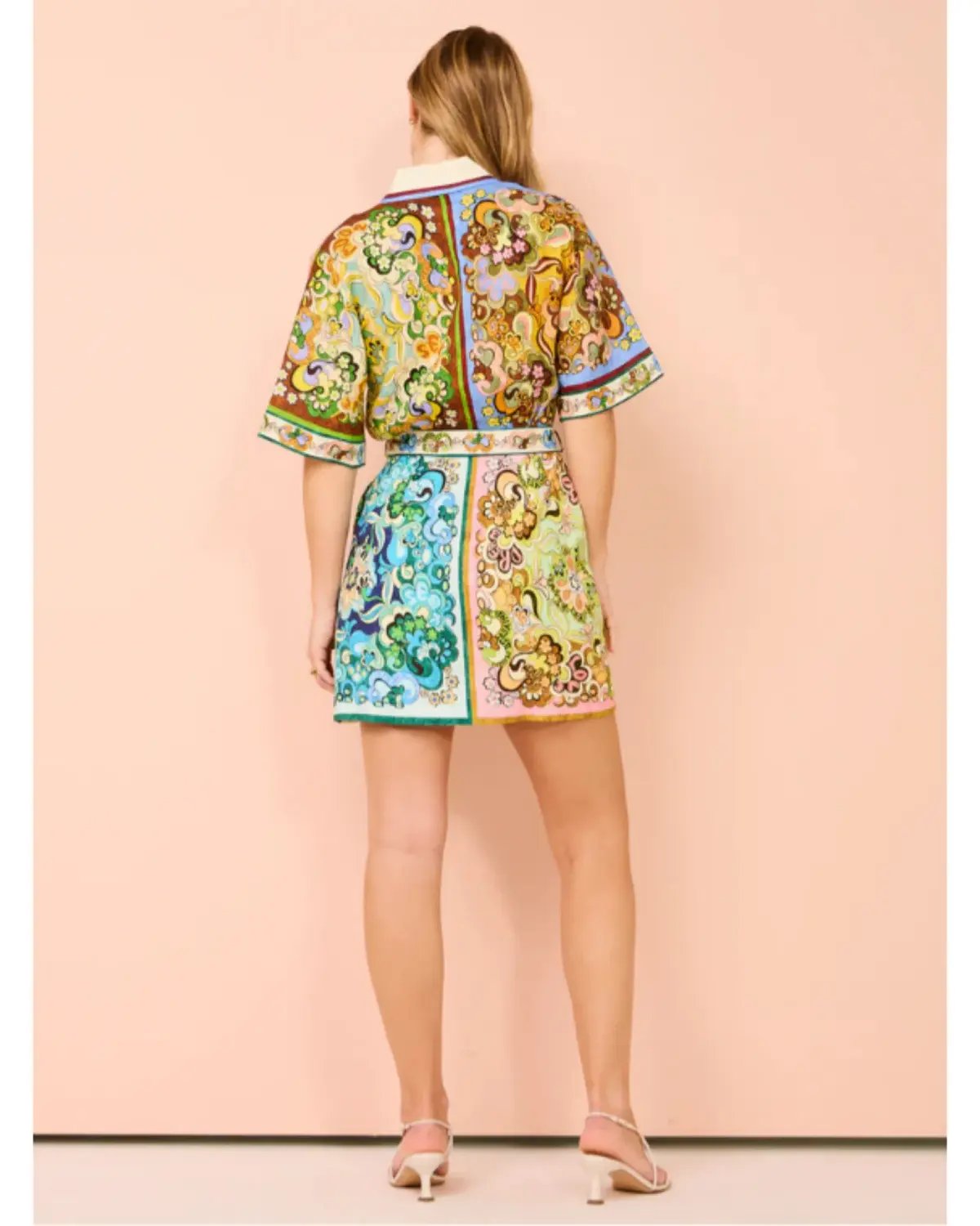 Alemais Dreamer Mini Dress in Multi Size AU 8 photo 5
