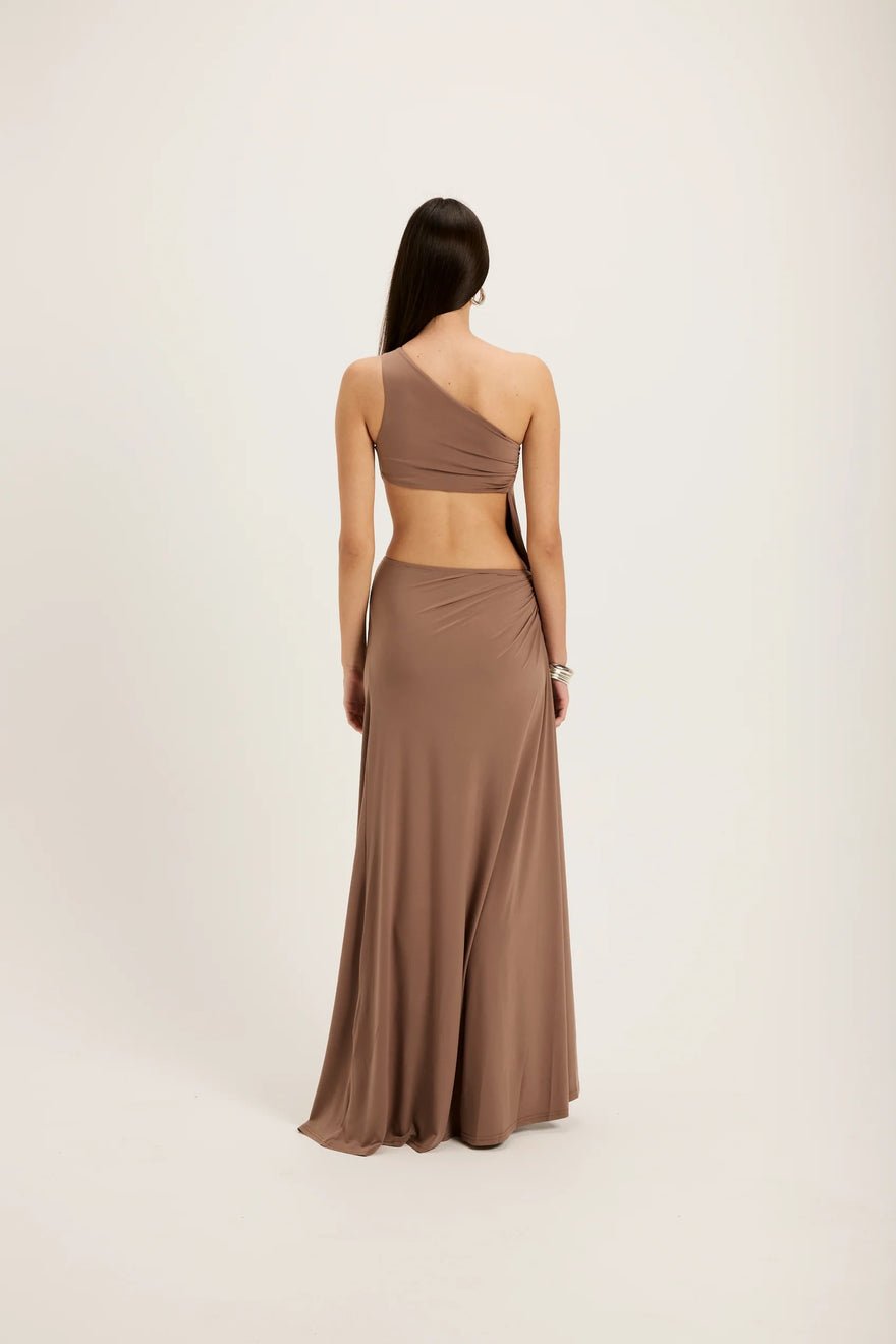 Ance Gria Serena Gown in Taupe photo 3