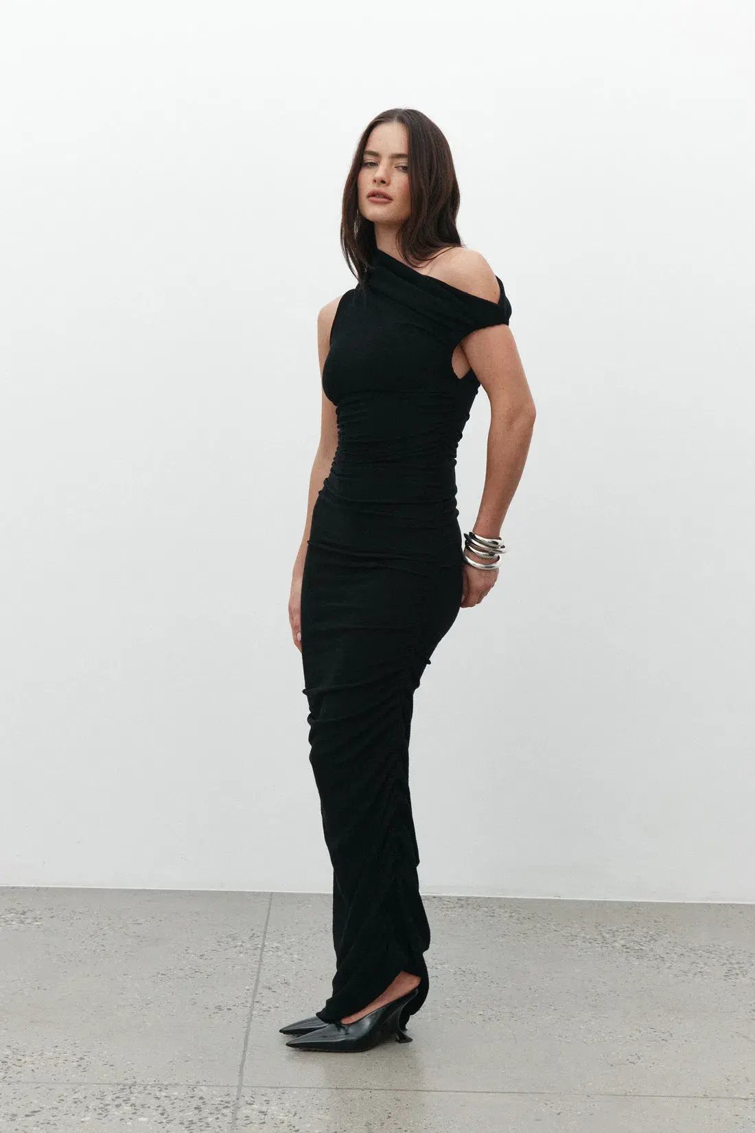 Bayse Azora Maxi Dress Black Size S / AU 8 photo 2