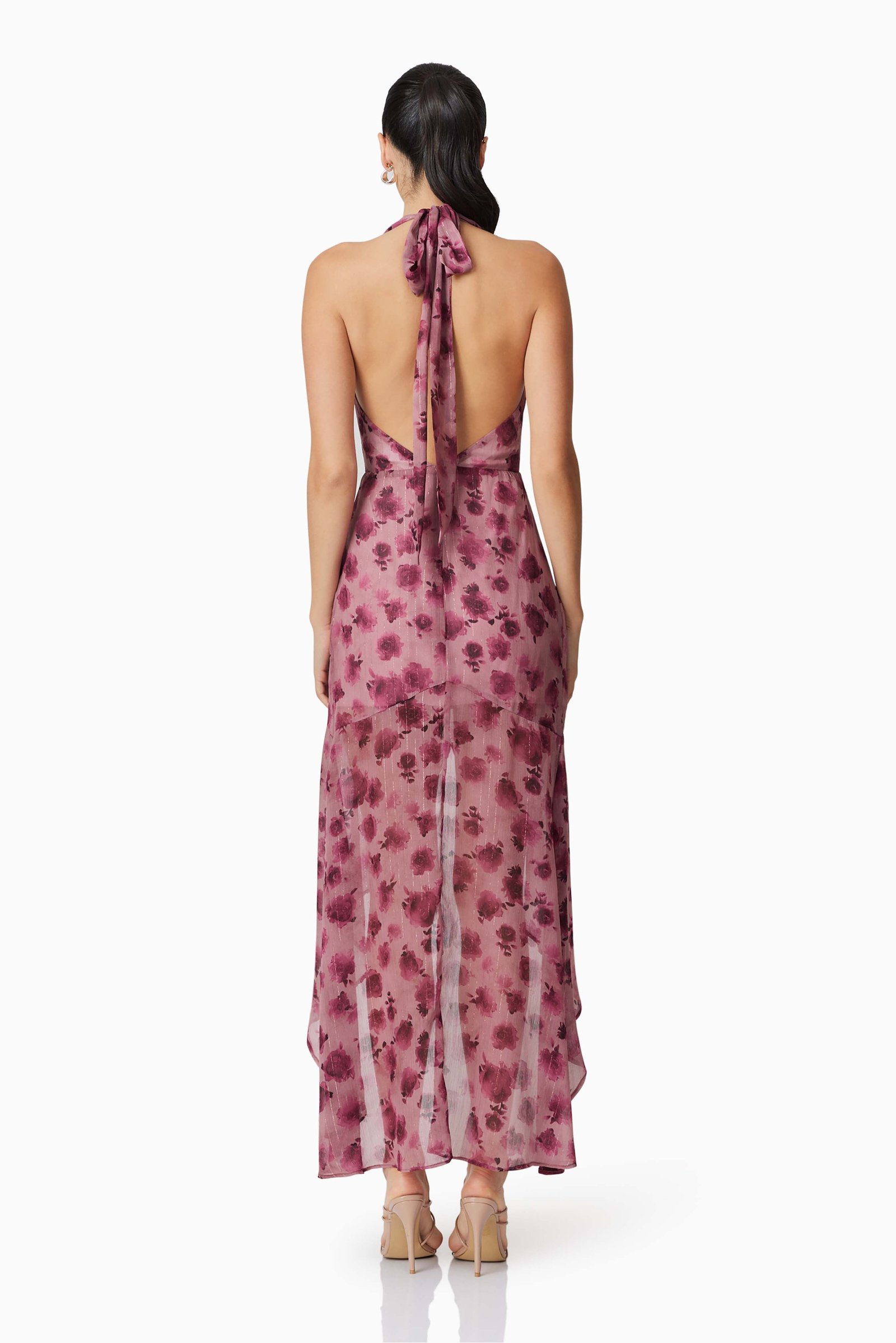 ELLIATT MONICA DRESS - PLUM MULTI photo 5