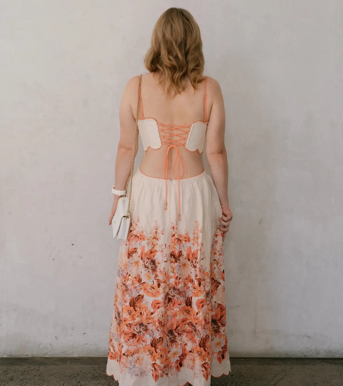 Zimmermann Devi Scallop Midi Dress in Cream Floral Size 3 / AU 10-12 photo 9