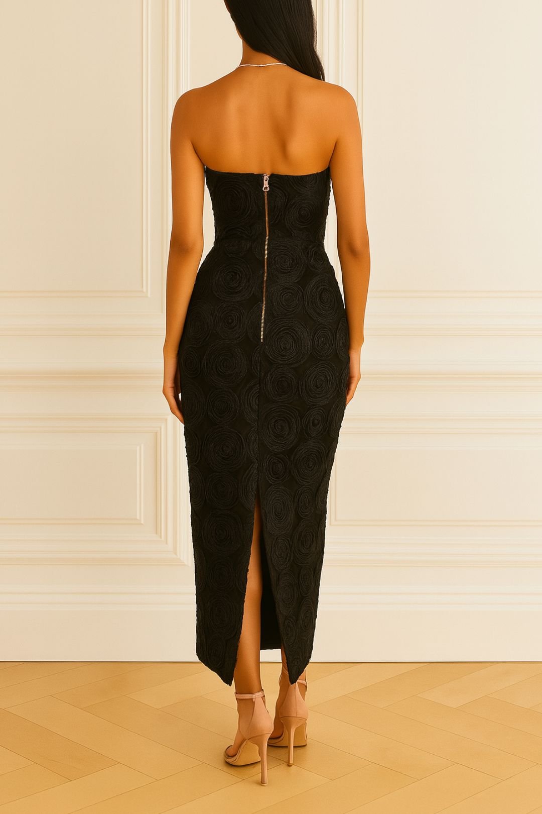 Amora Gown in Black photo 2