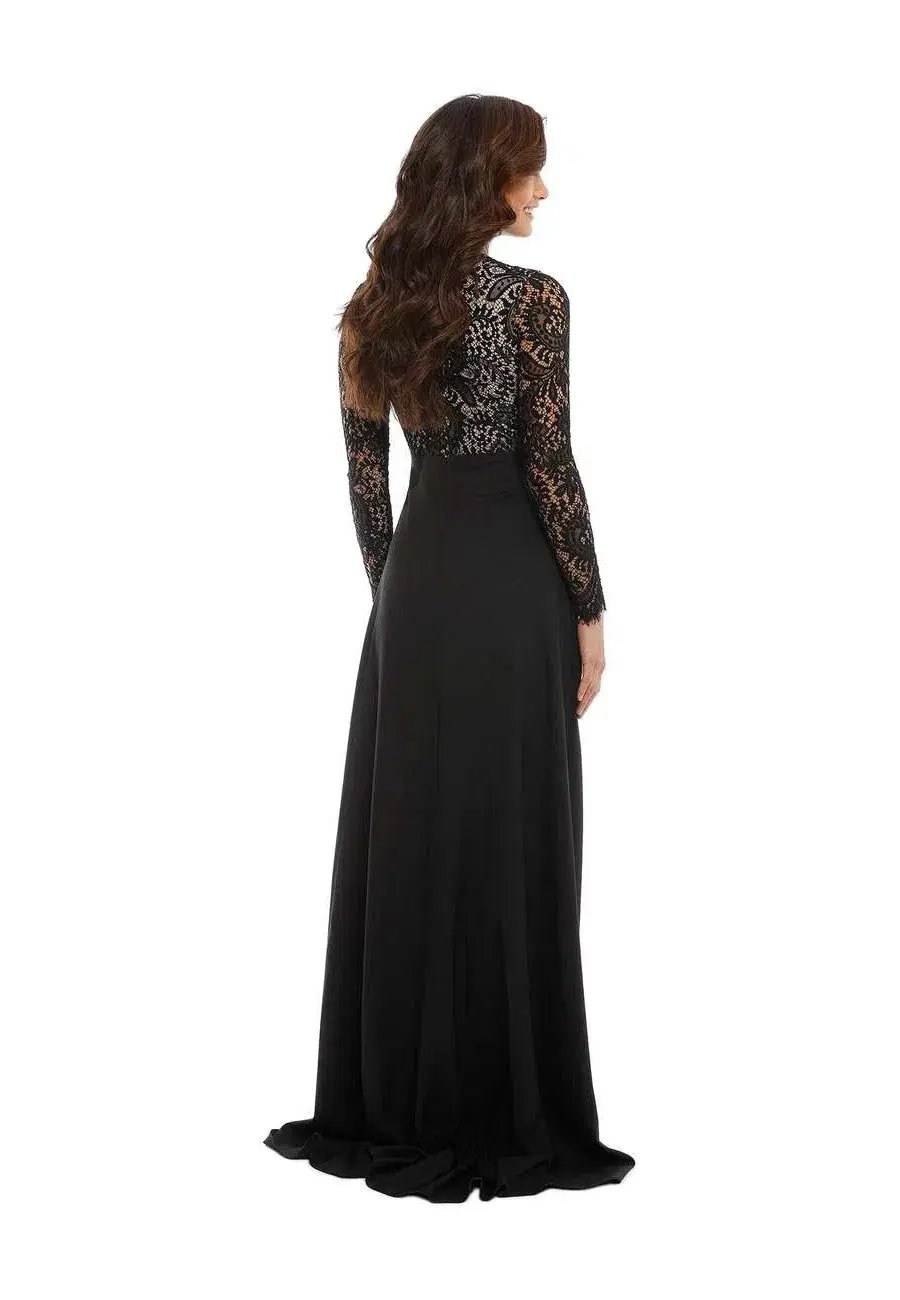 Elle Zetoune Alexandria Dress Black Size 8 photo 3