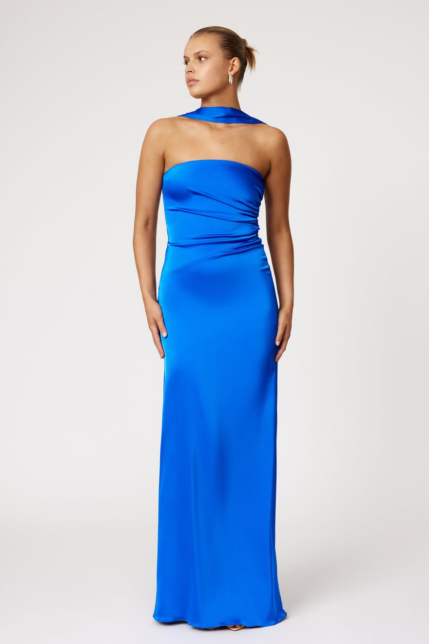 Lexi Dominic Dress - Cobalt photo 3
