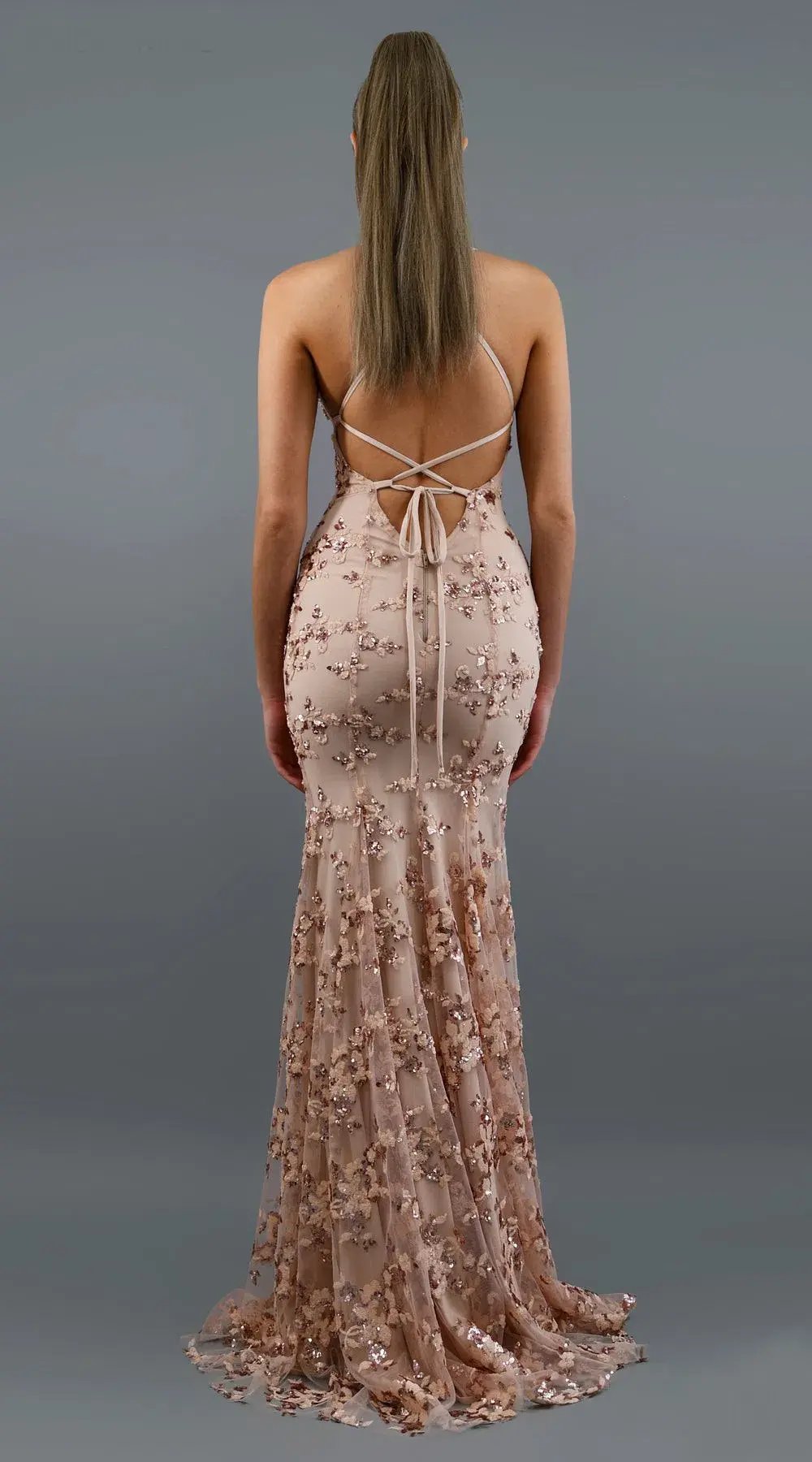 Studio Minc Rose Gold Jadore Dress Size 0/AU 8 photo 2