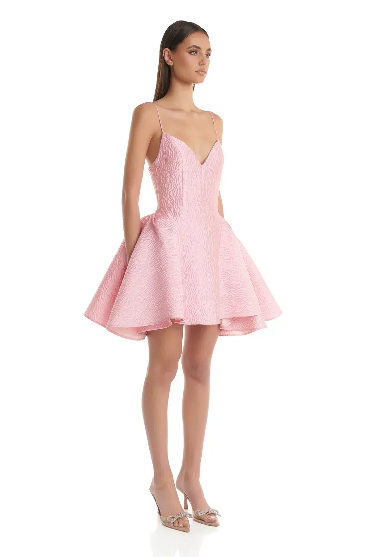 Eliya The Label Mirabella Dress Pink Size AU 6 photo 6