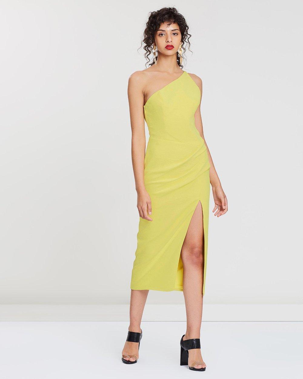 Manning Cartell - Radar Love Dress in Nuclear Yellow sz 8 photo 3