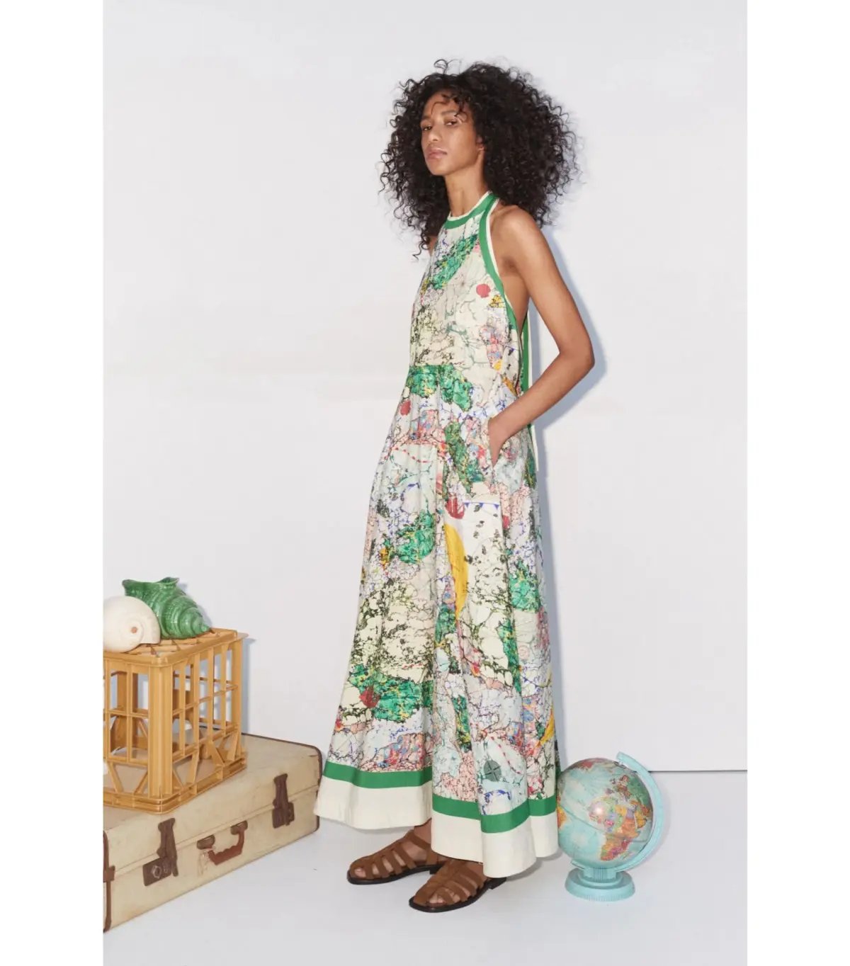 Alemais Odyssey Dress Print Size AU 10 photo 3