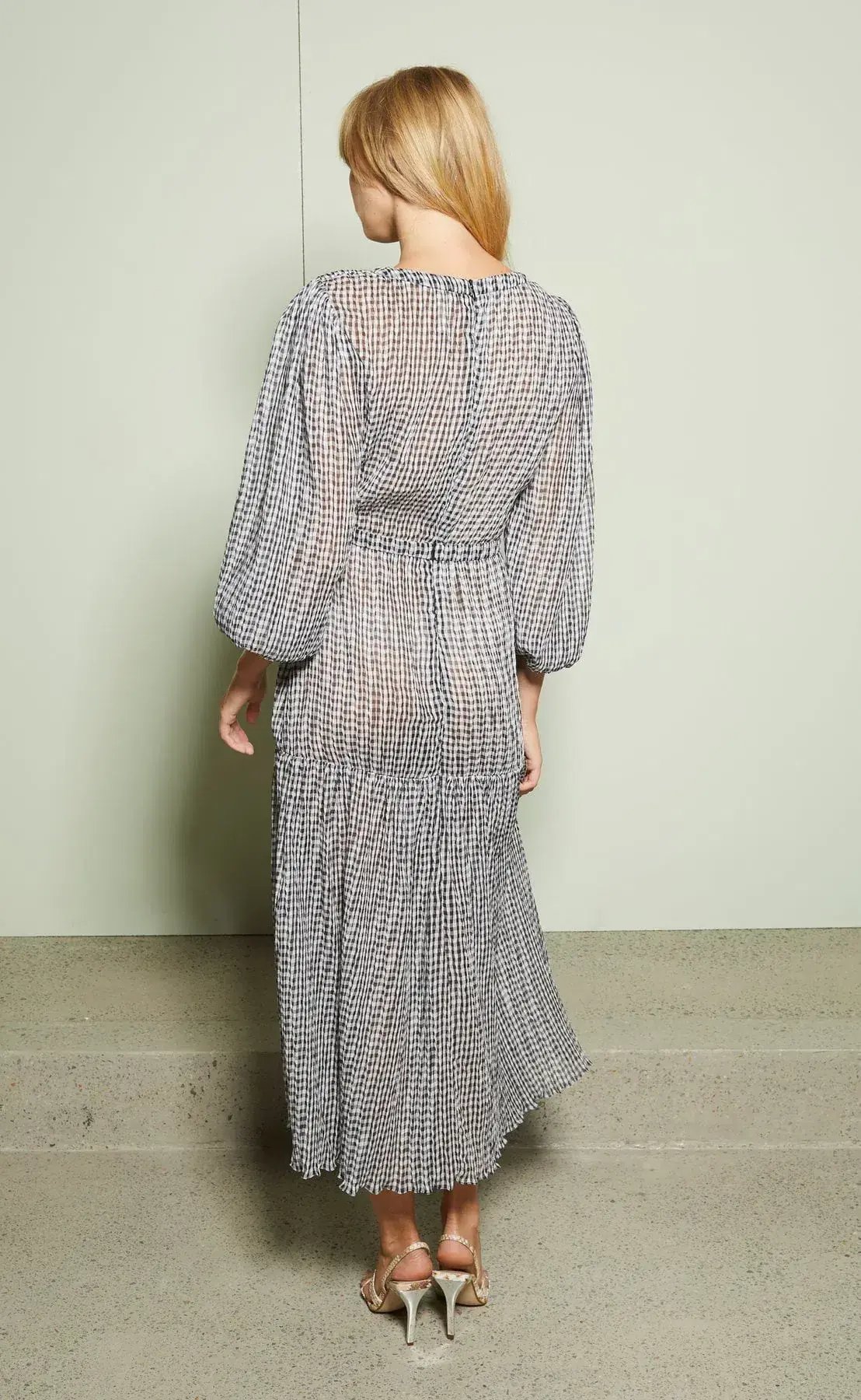 Bec & Bridge Nadine Midi Dress Black/White AU10 photo 3