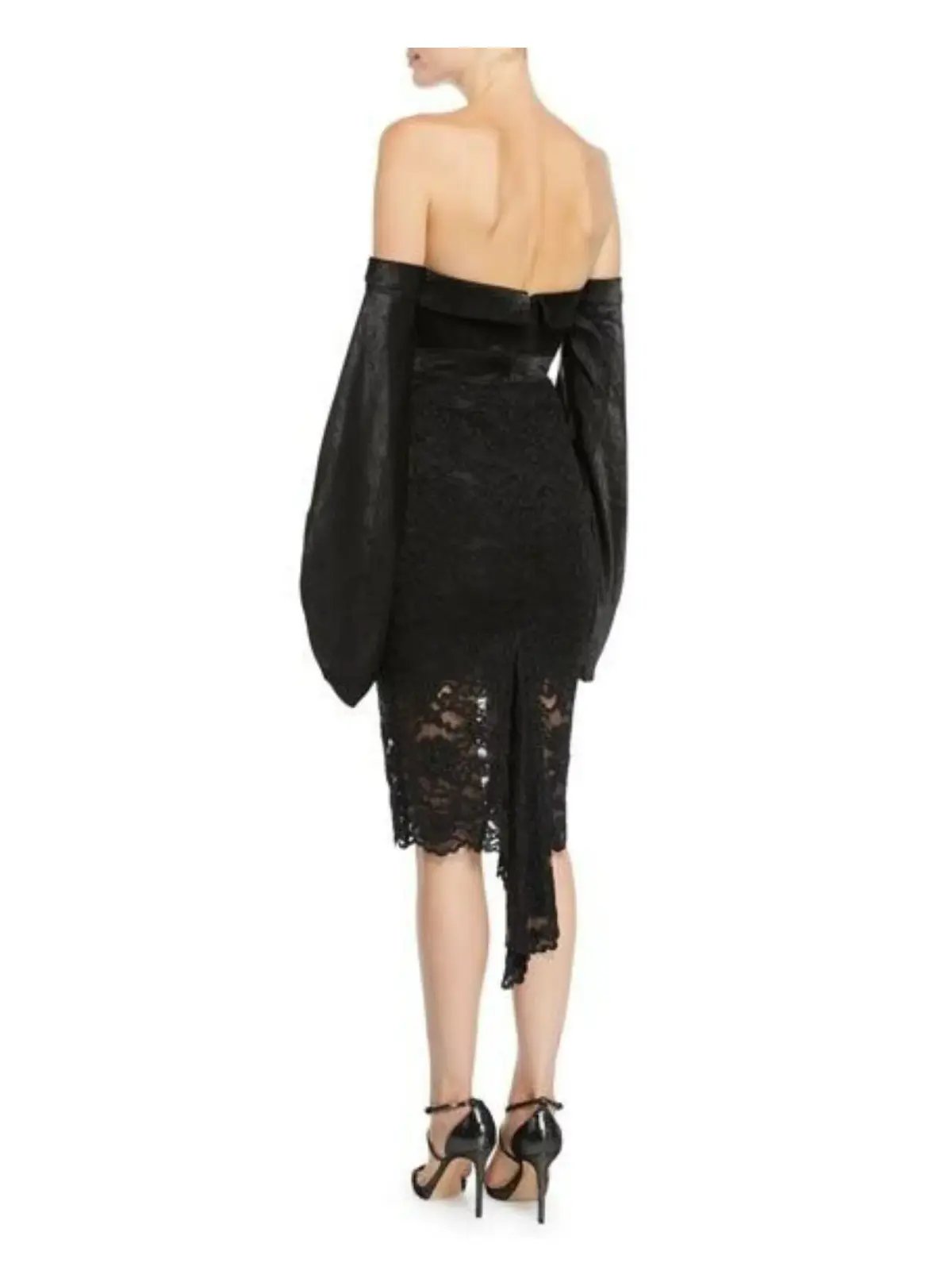 Misha Constance Midi Dress Black Size 14 photo 2
