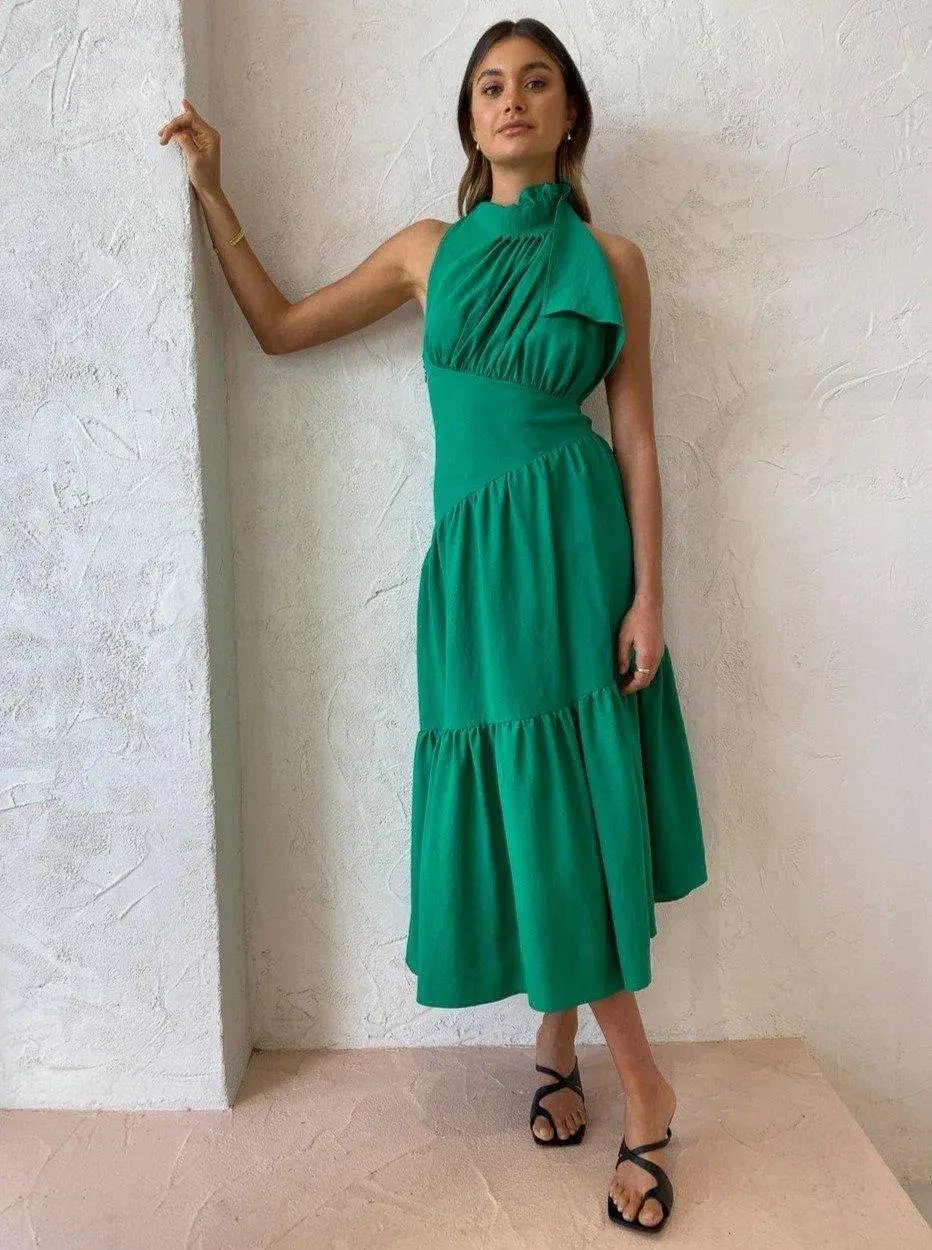 One Feel Swoop Fern Serendipity Maxi Dress photo 3