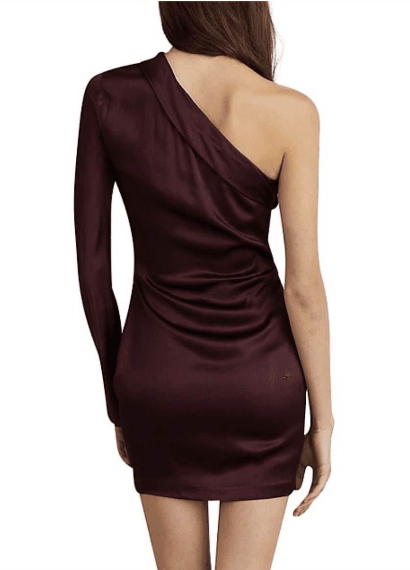 Bec & Bridge Caroline Mini Dress burgundy size 6 photo 3
