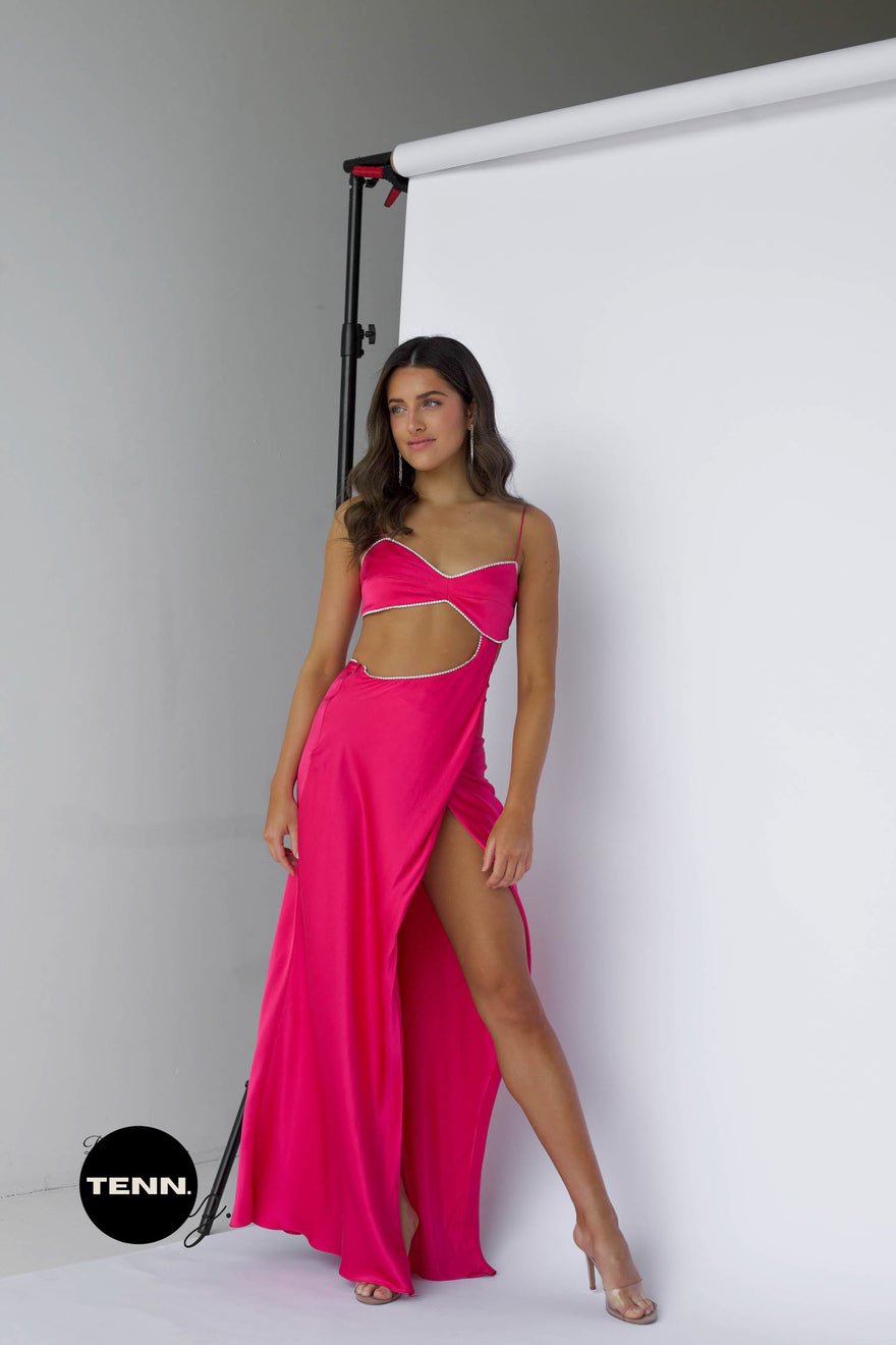 Michael Lo Sordo Symic Crystalline Luna Dress - Pink photo 3