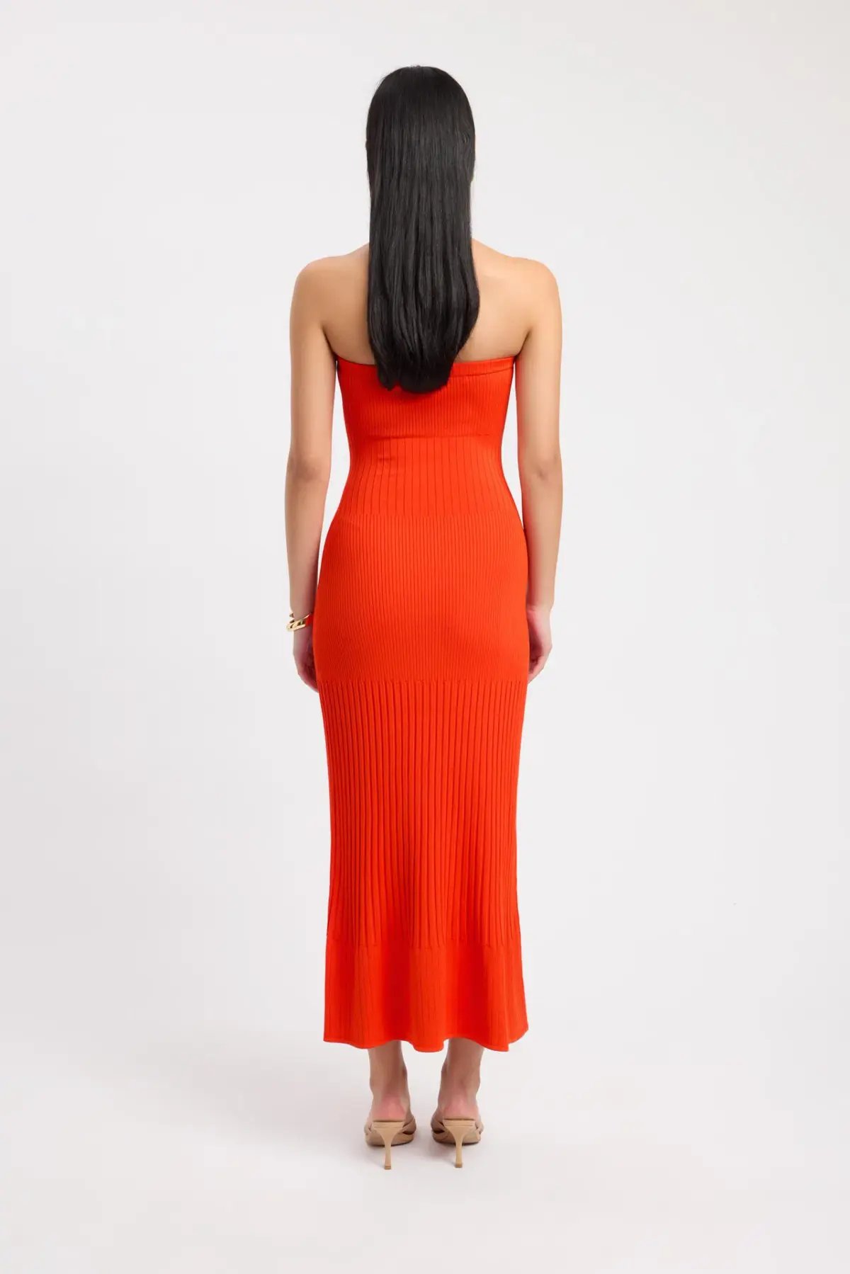 Kookai Serah Strapless Dress Mimosa Size 10 photo 3