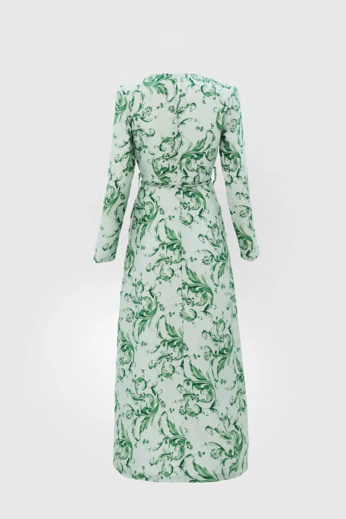 Justin Tong Eleanor Maxi Dress Green Size 8 photo 6