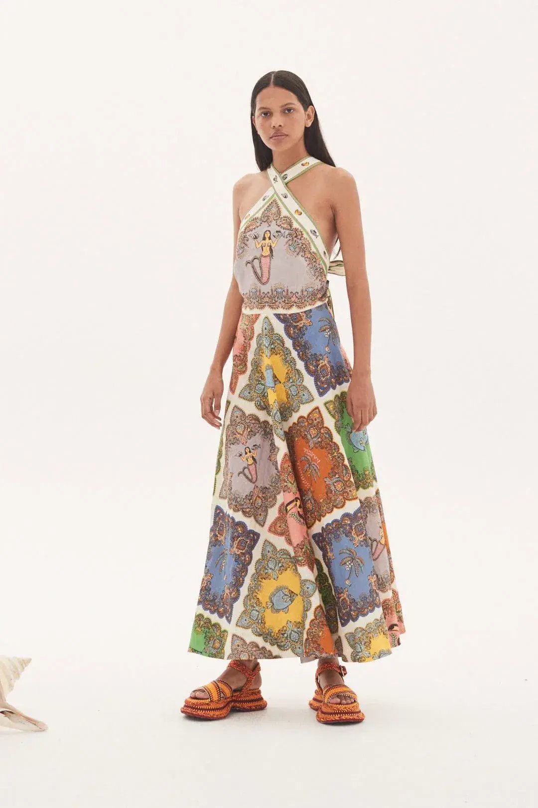 Alemais Trippy Troppo Halter Size 10 photo 2