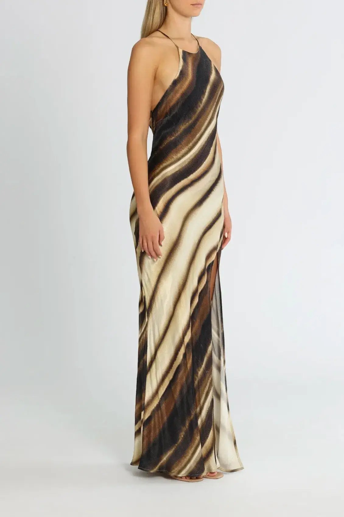 Bec & Bridge Watercolour Maxi Dress Print Size 8 photo 2