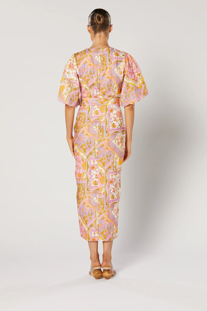 Winona Harlan Belted Dress - Paisley Print photo 2