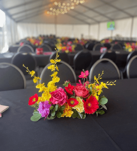 Small Elongated Faux Centrepieces in custom Colour Palette photo 3