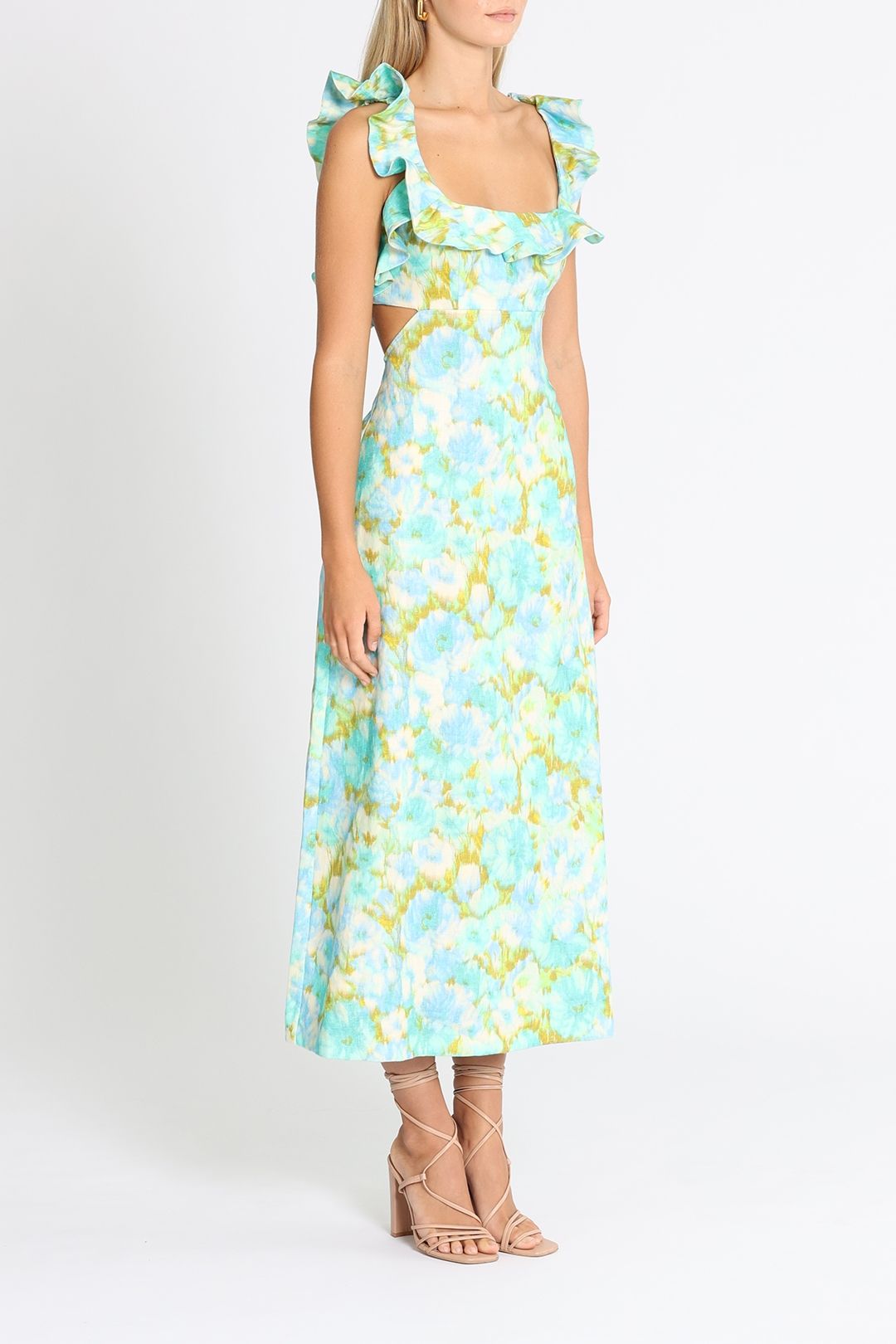 High Tide Frilled Midi photo 2