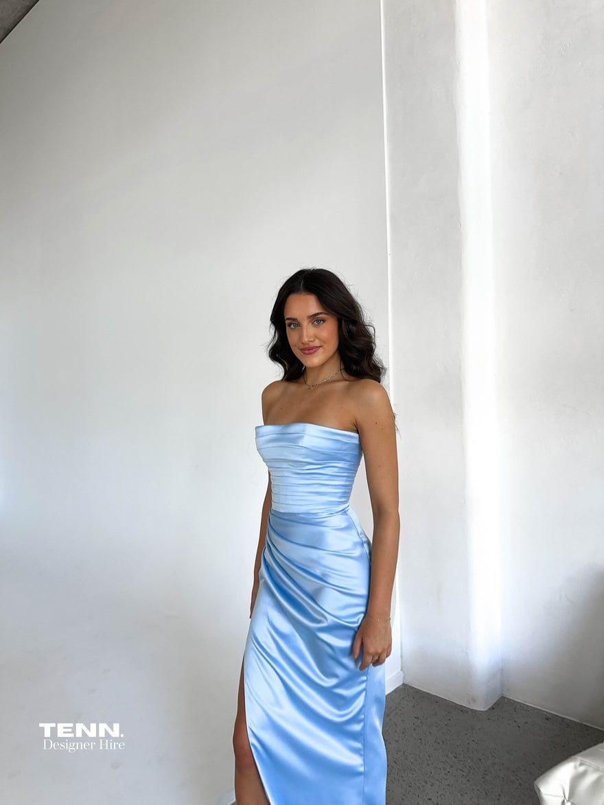 Lia Stublla Pierre gown - Light Blue photo 2