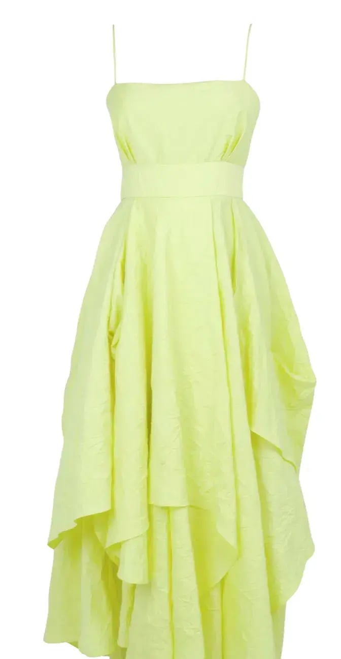 Ginger and Smart Euphoria Dress Citron Size 6 photo 4