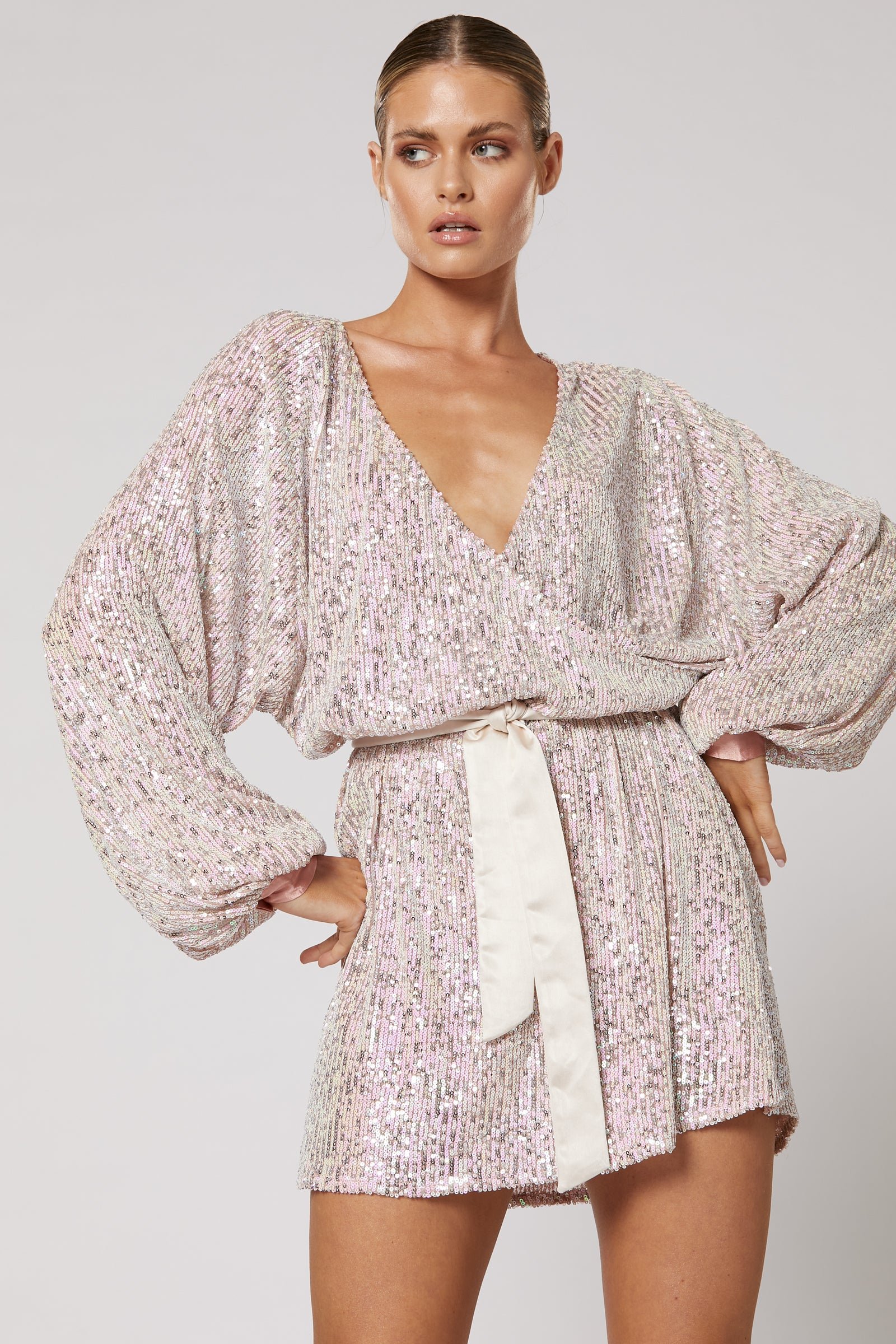 WINONA KIAMA CLASSIC DRESS - LILAC MULTI photo 2