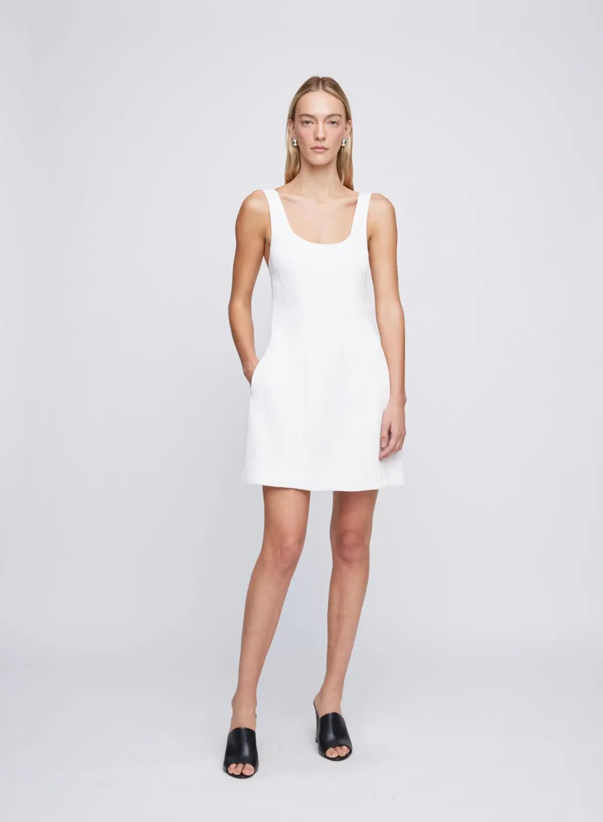 Anna Quan Riona Mini Dress Cream Size 8 photo 5